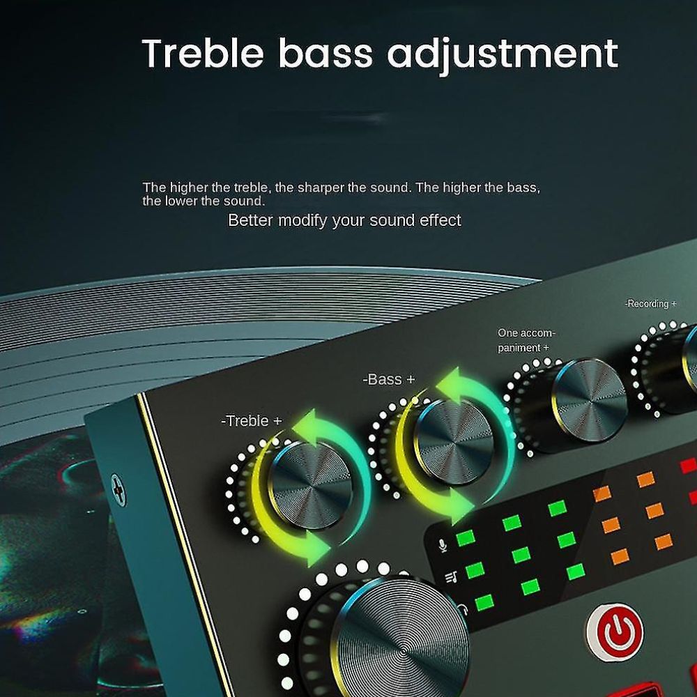V10 BM-800 Podcast Condenser Microphone Kit with Live Sound Card