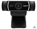 Prime Tech Store Logitech C922 Pro Stream webcam with dual microphones and full HD 1080p video recording.