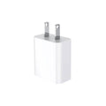 Aspor A801 20W white USB-C fast charging wall charger with US plug and QC 3.0 technology.
