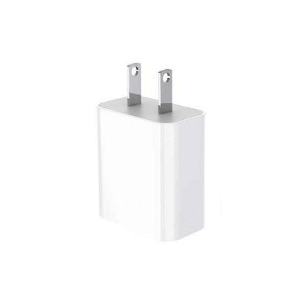 Aspor A801 20W white USB-C fast charging wall charger with US plug and QC 3.0 technology.
