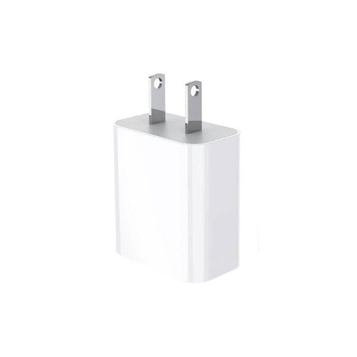 Aspor A801 20W white USB-C fast charging wall charger with US plug and QC 3.0 technology.