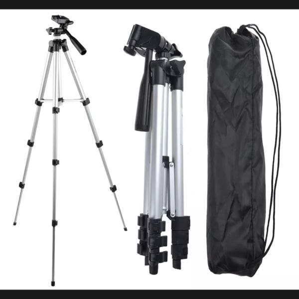 Prime Tech Store Tripod Camera Stand 3110 with adjustable legs and sturdy build for stable photography and videography.