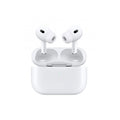 Apple AirPods Pro 2 Hengxuan TC charging case in white, like original packaging, with earbuds and charging accessories.