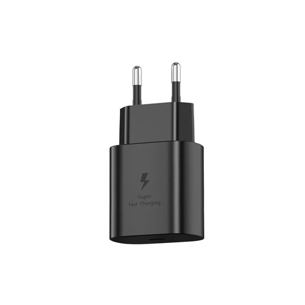 Aspor A820eu 25W USB-C fast charging power adapter for smartphones and tablets, with compact design and durable build.
