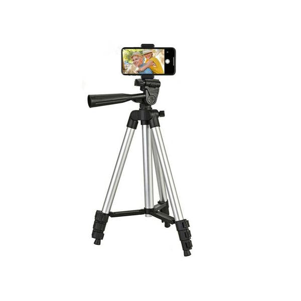 Prime Tech Store Tripod Camera Stand 3110 with adjustable legs and mounting screw for stable photography setups.