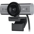 Logitech MX Brio 705 business webcam with 4K resolution, featuring a sleek design and adjustable camera lens.