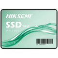 Hiksemi Wave 256GB 2.5-inch SATA III solid state drive showing its black rectangular form with connectors on one side