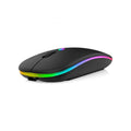 Prime Tech Store Hp W10 wireless RGB Bluetooth rechargeable slim mouse with 5 customizable buttons and ergonomic design.
