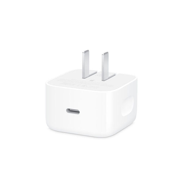 Prime Tech Store iPhone 17 Pro Max 40W USB-C power adapter with US pin for fast charging.