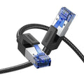 UGREEN NW153 CAT8 shielded braided Ethernet cable with durable connectors, ideal for high-speed networking and data transfer.