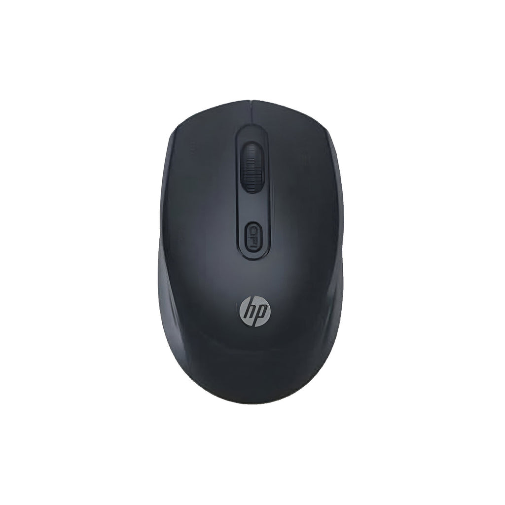 Prime Tech Store Hp S5000 Bluetooth and wireless 2.4GHz mouse with ergonomic design and multiple buttons on a white background