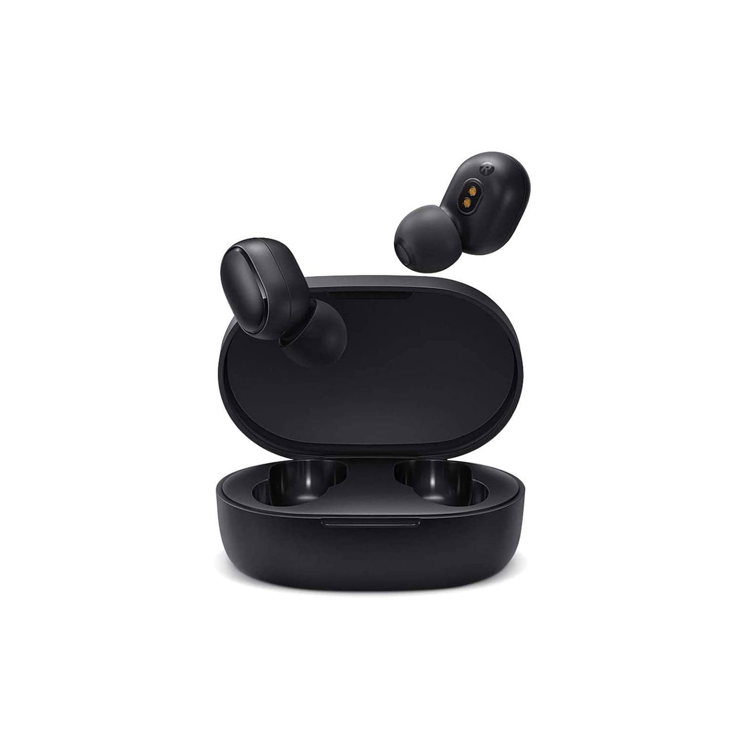 Xiaomi Mi True Wireless Basic 2 Bluetooth earbuds with anti-sweat IPX4, sleek design, and charging case.