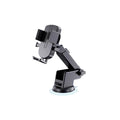 Prime Tech Store Aspor A570 360° rotatable car mobile phone holder mounted on a dashboard with a phone secured in place.