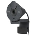 Prime Tech Store Logitech Brio 305 1080p Webcam showing front view with adjustable clip and lens for high-definition video calls
