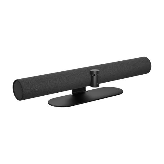 Jabra Pana Cast 50 video conferencing camera with wide-angle lens and sleek design for professional online meetings.