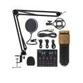 V8 BM-800 Streaming & Podcast Microphone Set